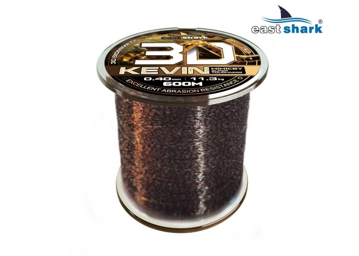 Леска EastShark KEVIN MIMICRY 3D 600м 0,25 мм