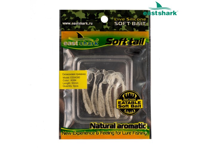 Силиконовая приманка ES54390 50 мм (6 шт/уп) color: K084