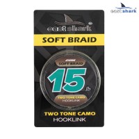 Поводковый материал  мягкий TWO TONE CAMO 15 lb 20 m