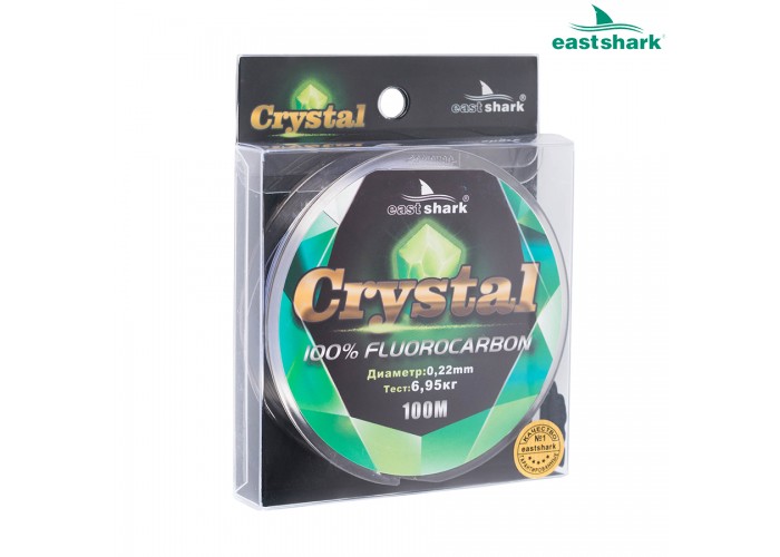 Леска Crystal (fluorocarbon) 100 м 0,40