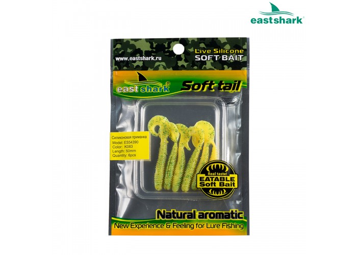 Силиконовая приманка ES54390 50 мм (6 шт/уп) color: K083