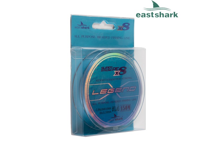 Шнур EastShark Legend X8 150м 0,20мм #2,0 голубой