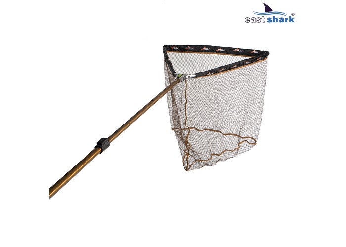 Подсак треугольный прорез. 70*70 ручка 2.4 м