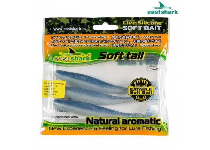 Силиконовая приманка ES3118 120 мм (3 шт/уп) color: K049