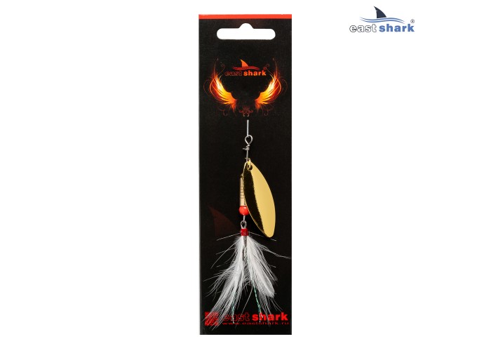 Блесна вращающаяся (уп./5шт.) EastShark Zander размер-3 col.#530
