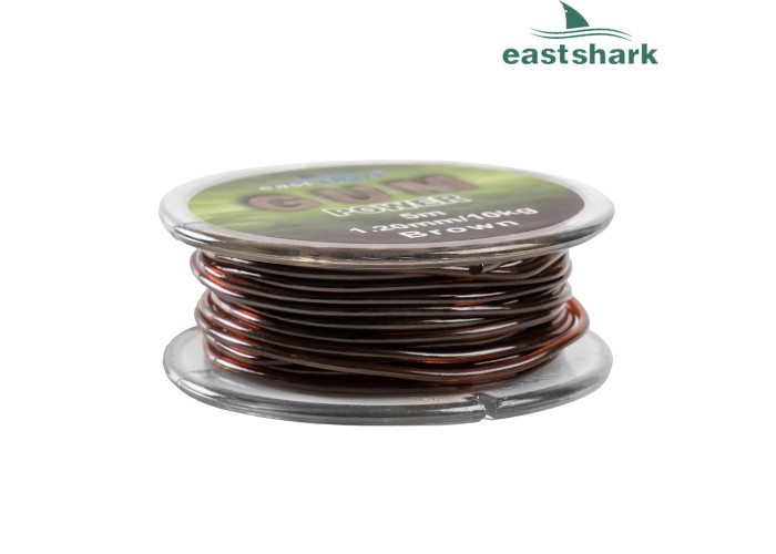 Фидергам POWER GUM brown 10 м 0.6 мм