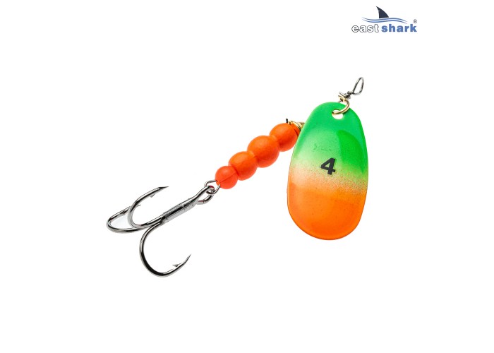 Блесна вращающаяся (уп./5шт.) EastShark Screw размер-4 (9 грамм) col.#781