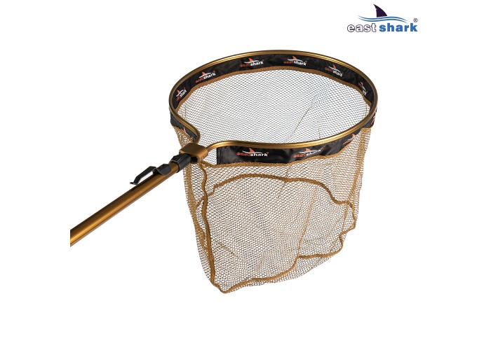 Подсак EastShark CNC прорез. телескоп. ручка бортовой