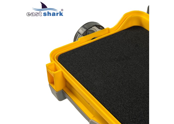 Ящик рыболовный EastShark MB-707 желтый большой