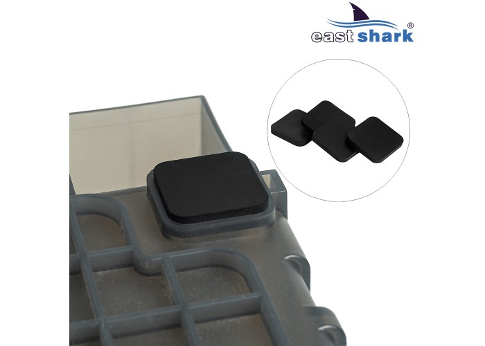 Ящик рыболовный EastShark MB-707 желтый большой