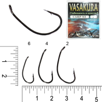 КРЮЧКИ CARP S3 VASAKURA №2 (УП.10ШТ.)