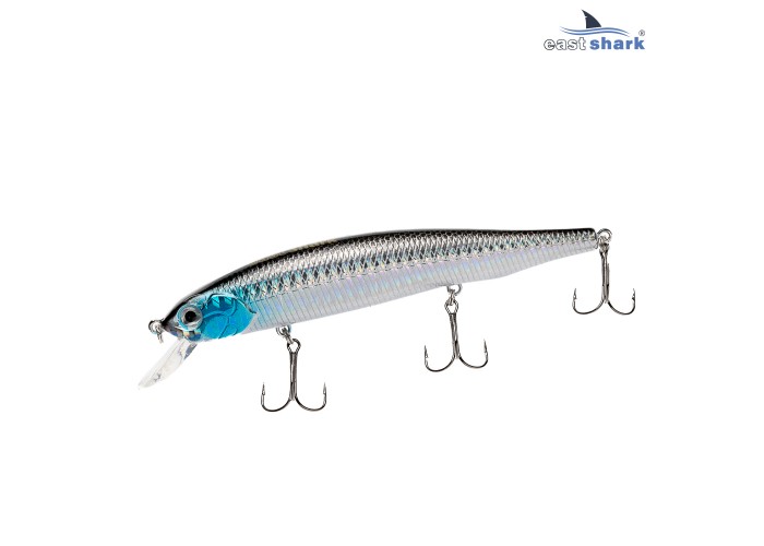 Воблер EastShark Hunt 12.5см. 18г. 0-1m Floating col.#002
