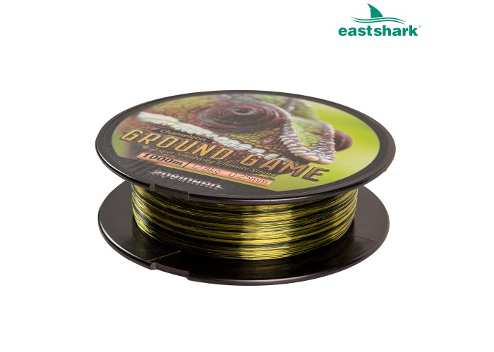 Леска Ground Game 1000 м 0,35 CHAMELEON черно-зеленая
