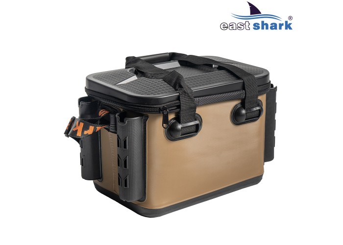 Ящик рыболовный с держателями удилищ ST-402626-L "Болотный"