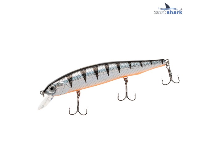 Воблер EastShark Hunt 12.5см. 18г. 0-1m Floating col.#001