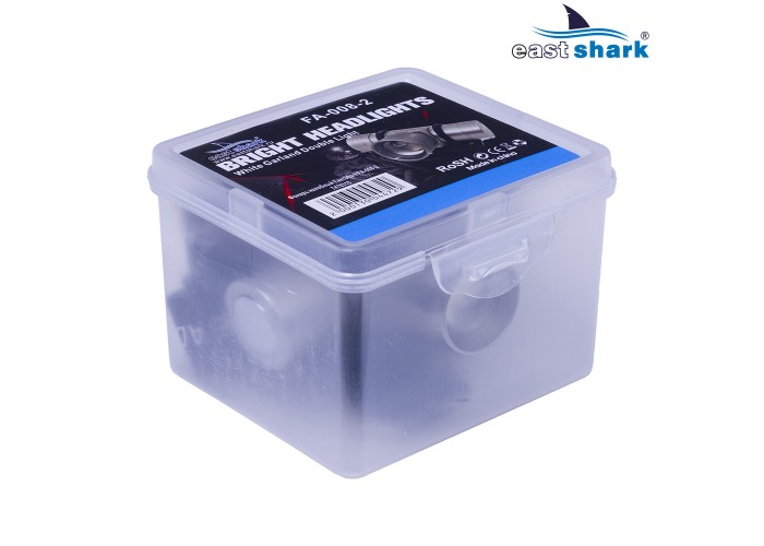 Фонарь налобный EastShark FA-008-2 синий свет