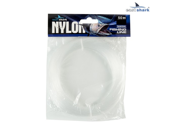 Леска EastShark NYLON в мотке (50м) 1,6 мм прозрачная