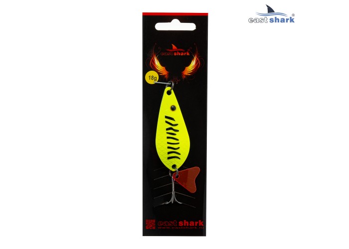 Блесна колеблющаяся (уп./5шт.) EastShark Atomic 18 грамм col.#074