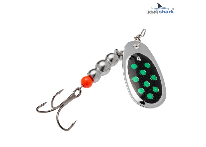 Блесна вращающаяся (уп./5шт.) EastShark Screw размер-4 col.#720