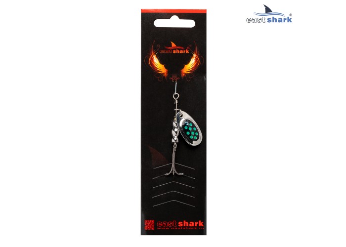 Блесна вращающаяся (уп./5шт.) EastShark Screw размер-2 col.#720