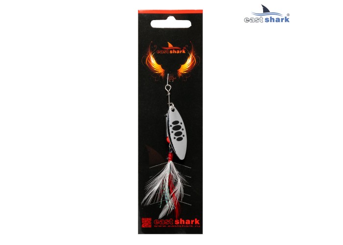 Блесна вращающаяся (уп./5шт.) EastShark Zander размер-2 col.#510
