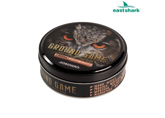 Леска Ground Game 1000 м 0,35 OWL желто-белая