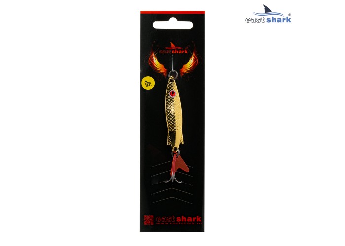 Блесна колеблющаяся (уп./5шт.) EastShark Toddy 7 грамм col.#448