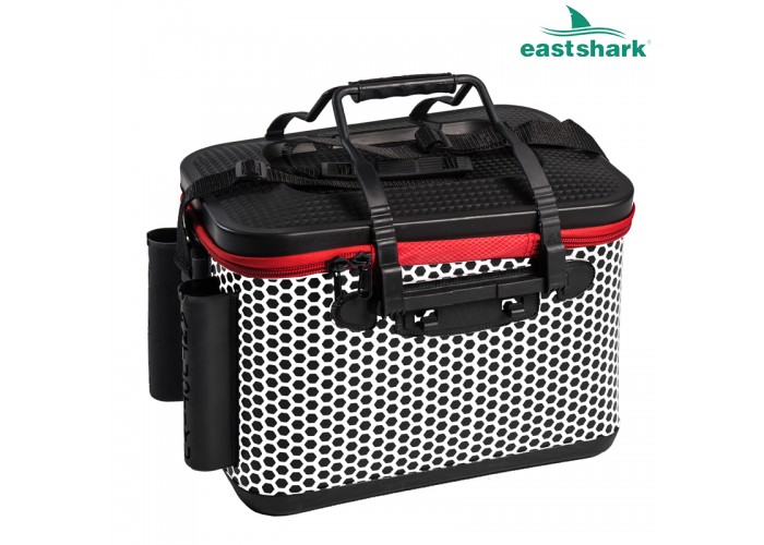 Ящик рыболовный с держателями удилищ размер L (цвет в ассортименте)