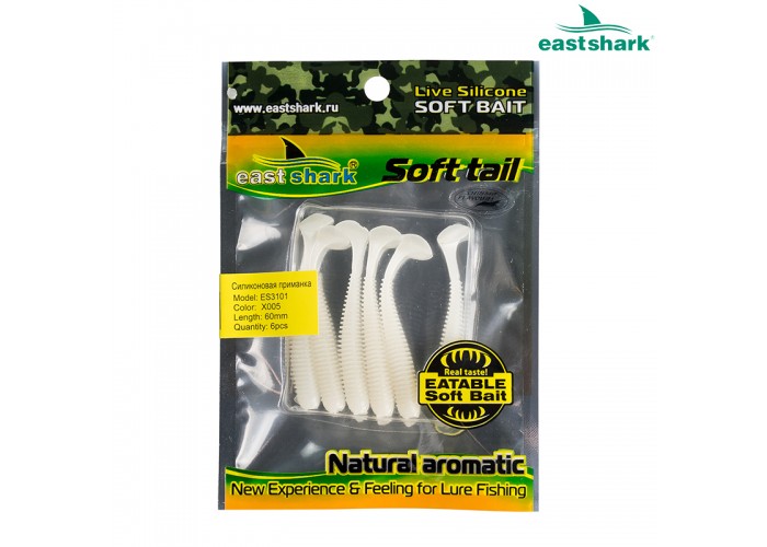 Силиконовая приманка ES3101 60 мм (6 шт/уп) color: X005