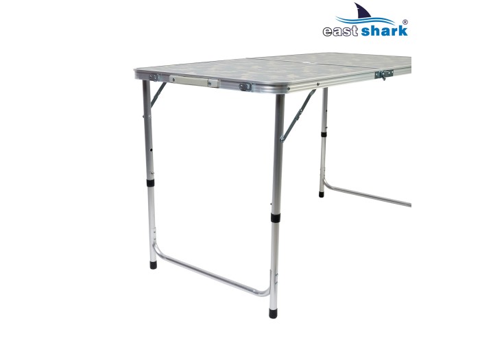 Набор алюминиевый стол + 4 стула 60*120 см CAMO