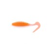 Виброхвост FISHER BAITS Ribbed Twist 65мм цвет 01 (уп. 10шт)