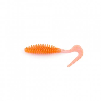 Виброхвост FISHER BAITS Ribbed Twist 65мм цвет 01 (уп. 10шт)