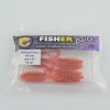 Виброхвост FISHER BAITS Ribbed Twist 65мм цвет 01 (уп. 10шт)