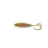 Виброхвост FISHER BAITS Ribbed Twist 65мм цвет 02 (уп. 10шт)