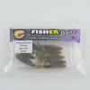 Виброхвост FISHER BAITS Ribbed Twist 65мм цвет 02 (уп. 10шт)