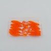 Виброхвост FISHER BAITS Ribbed Twist 65мм цвет 04 (уп. 10шт)