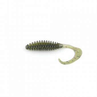 Виброхвост FISHER BAITS Ribbed Twist 65мм цвет 06 (уп. 10шт)