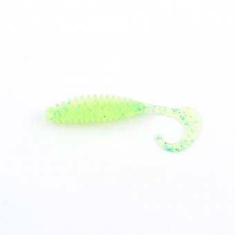 Виброхвост FISHER BAITS Ribbed Twist 65мм цвет 07 (уп. 10шт)