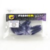 Виброхвост FISHER BAITS Ribbed Twist 65мм цвет 05 (уп. 10шт)