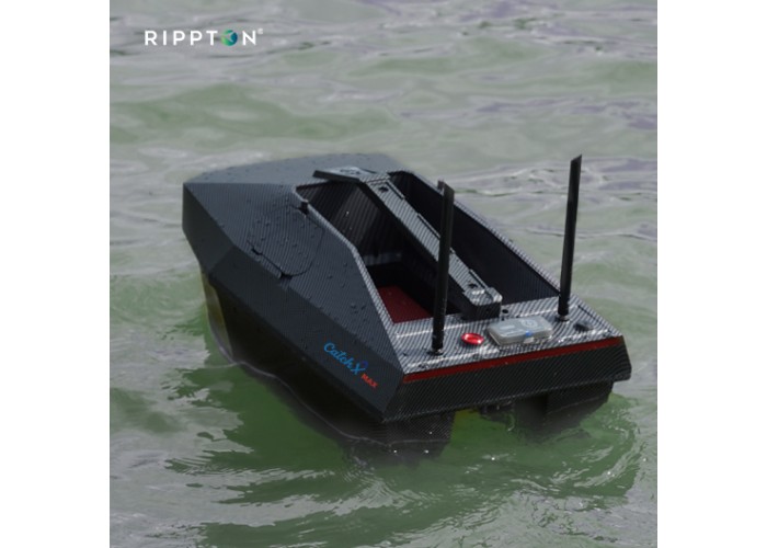 Прикормочный кораблик Rippton CatchX MAX (карбон) 