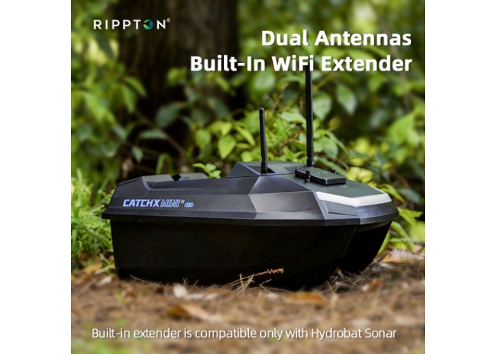 Прикормочный кораблик Rippton CatchX Mini GPS ULTRA  2026 г. (НОВИНКА 2026)