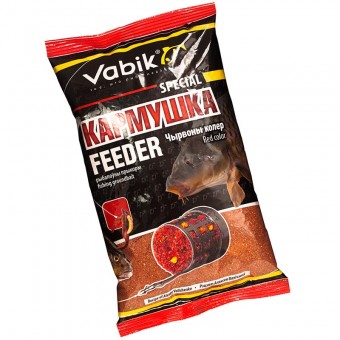 Прикормка Vabik Special 1 кг (в упак. 10 шт.) Фидер красный