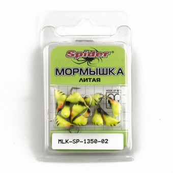 Мормышка Spider литая Муравей с ухом 5,0 мм 02