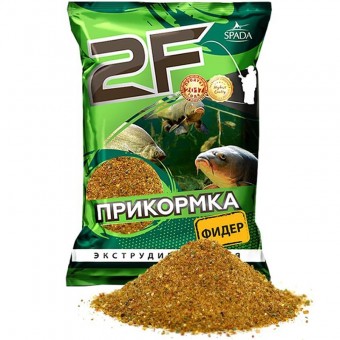 Прикормка 2F Фидер желтая 1 кг