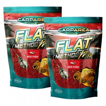 Прикормка CarpArea Flat Method RedFish 600гр