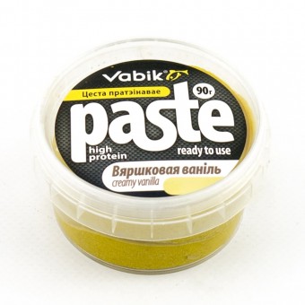 Тесто протеиновое Vabik Paste Сливочная ваниль 90 г (5шт в упак)