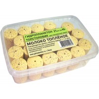 Гидропланктон Толстолобик XL 40г в контейнере 21 табл (Молоко топленое)