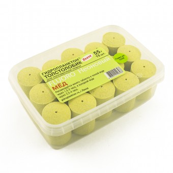 Гидропланктон Толстолобик XL 55г в контейнере 15 табл FLUORO (Мед)