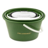 Ведро-кан для живца овальное с клапаном Palomino PL6074 малое