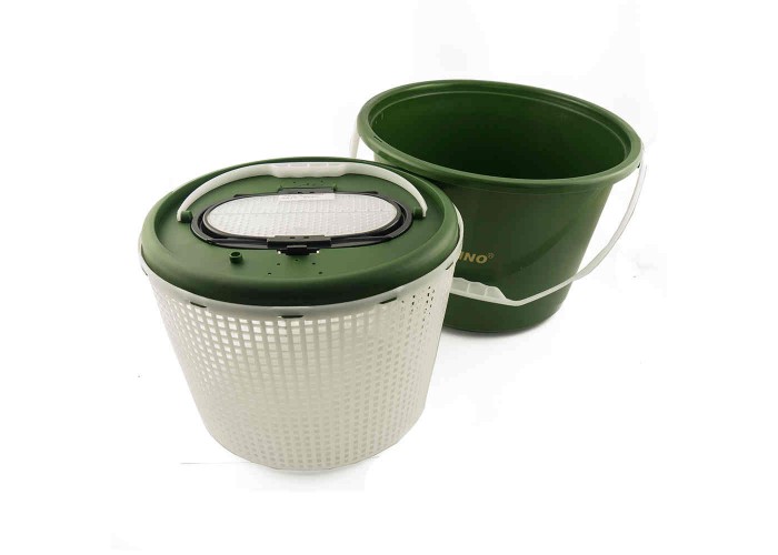 Ведро-кан для живца с клапаном круглое Palomino PL6075